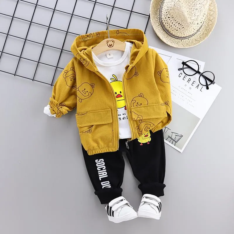 3-piece Coat & Sweatshirt & Pants for Children Boy