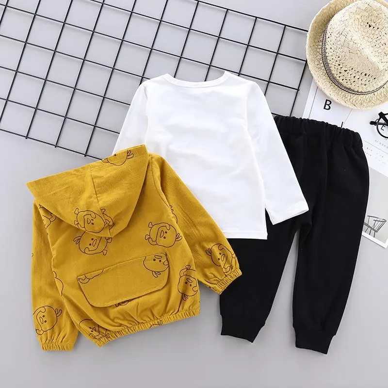 3-piece Coat & Sweatshirt & Pants for Children Boy