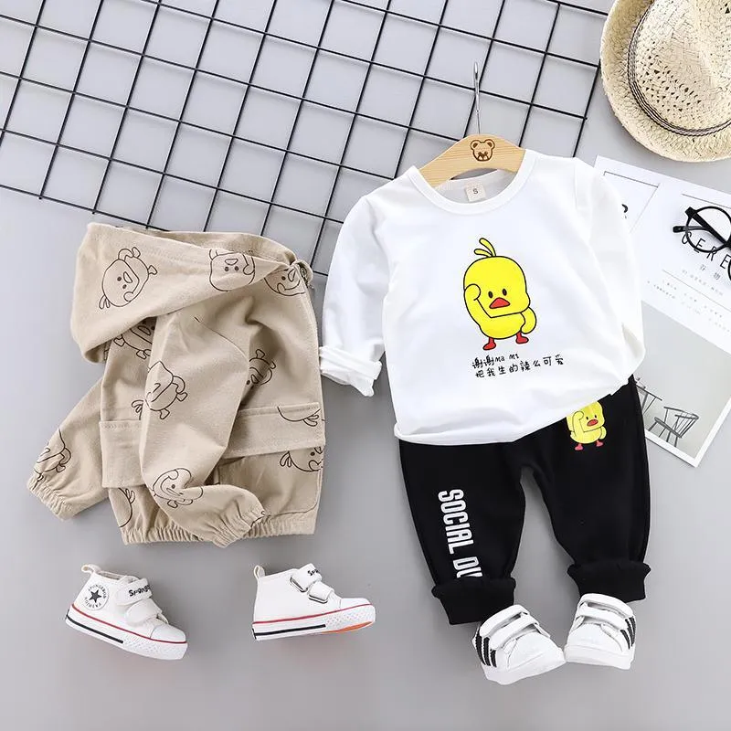 3-piece Coat & Sweatshirt & Pants for Children Boy
