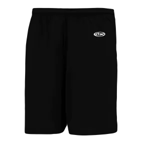 Athletic Knit (AK) BS1700L-001 Ladies Black Basketball Shorts