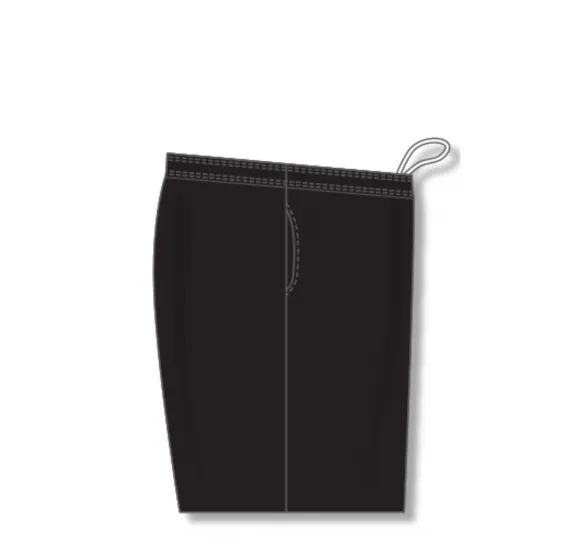 Athletic Knit (AK) BS1700L-001 Ladies Black Basketball Shorts