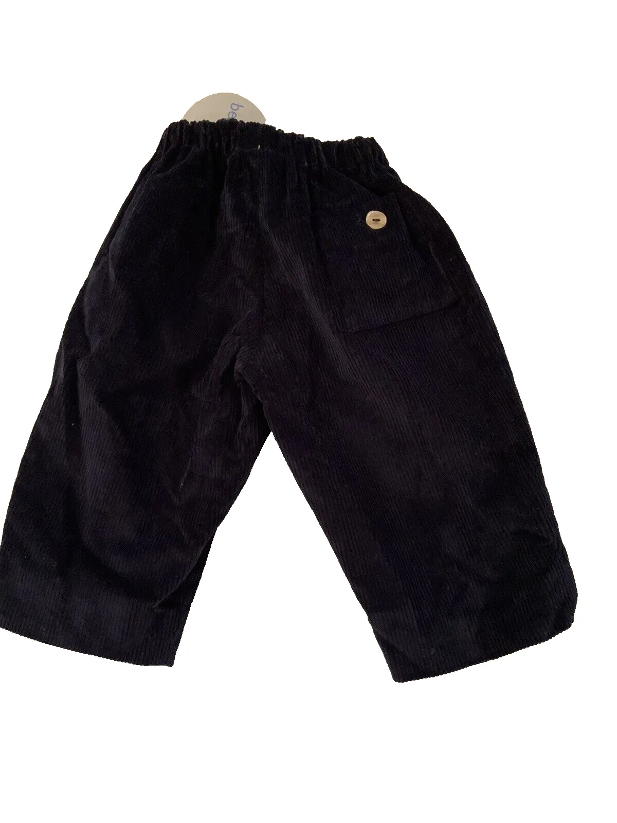 Beeboon Navy Blue Corduroy Pants Trousers Size 3 months children