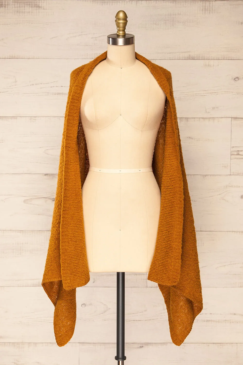 Cordova Caramel | Soft Knit Scarf