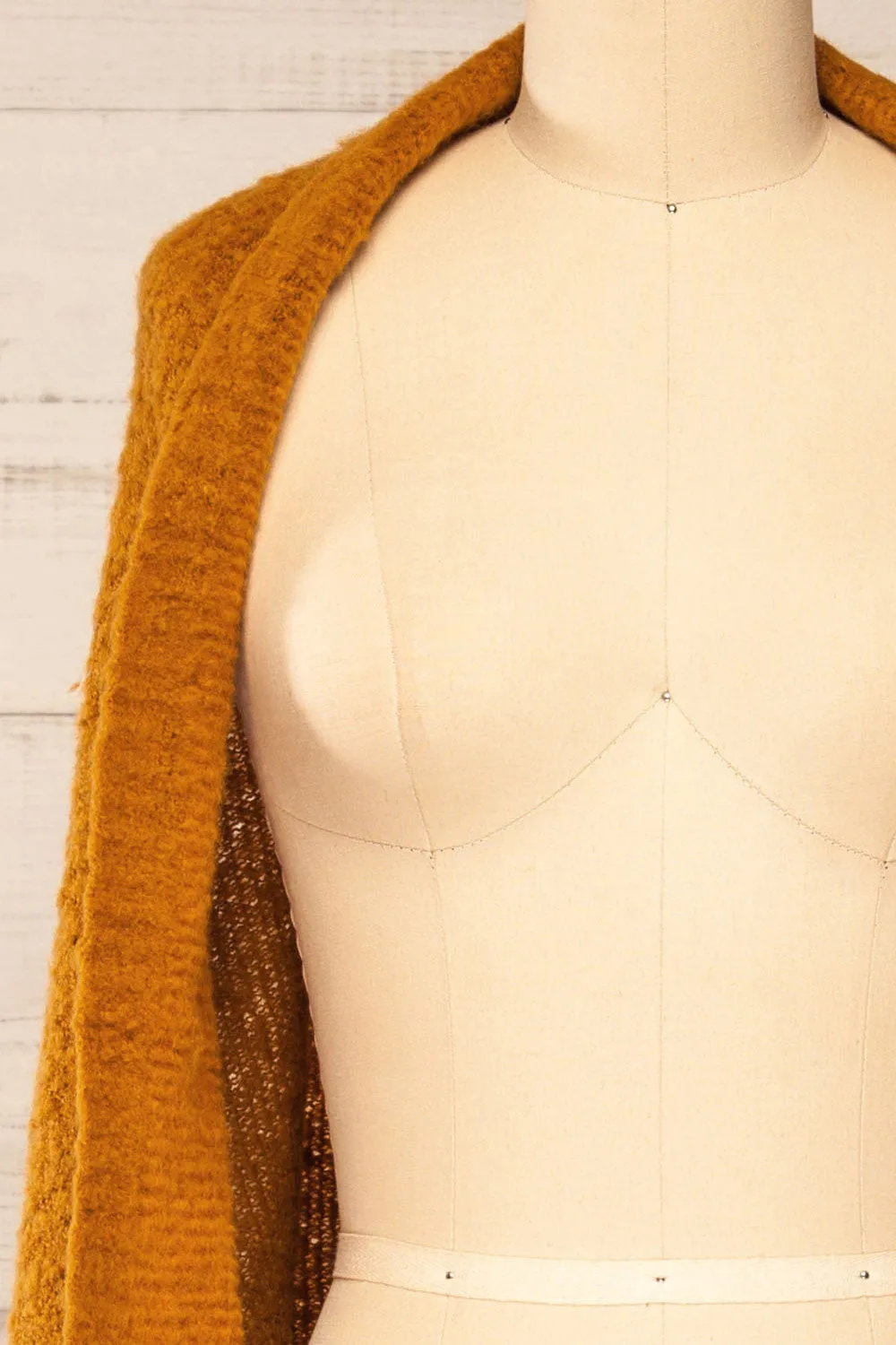 Cordova Caramel | Soft Knit Scarf