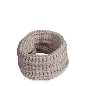 FINAL SALE Oatmeal Infinity Scarf for Dogs - XS/S