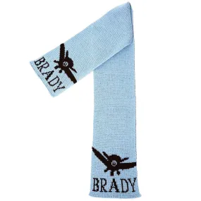 Fly Away Personalized Knit Scarf