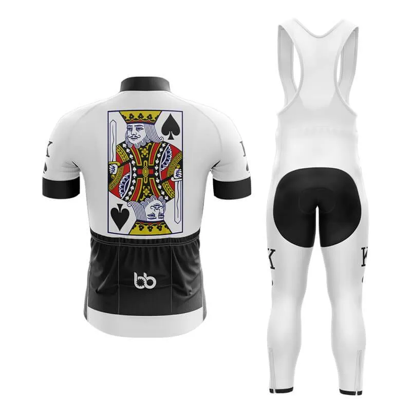King Playing Cards (KING-SPADES) Club Cycling Kit