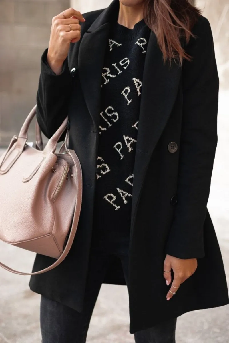 Long Woolen coat woman