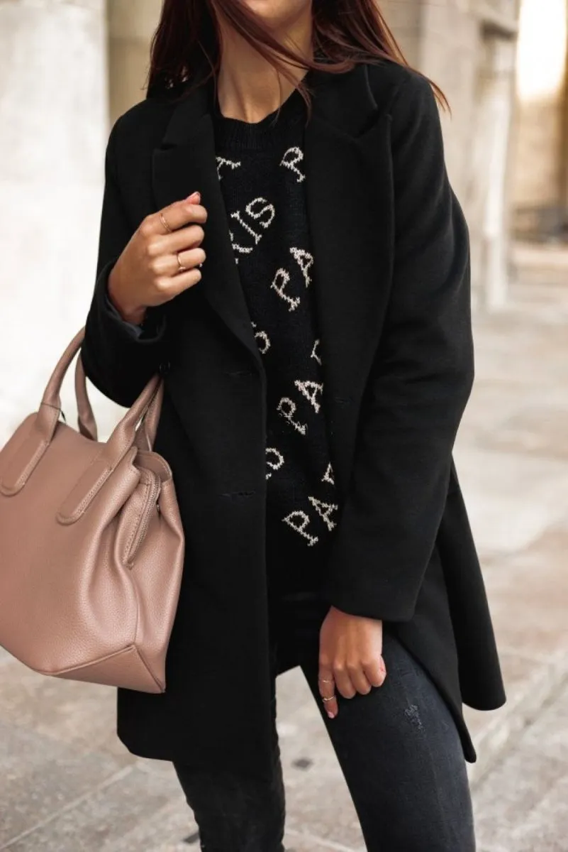 Long Woolen coat woman