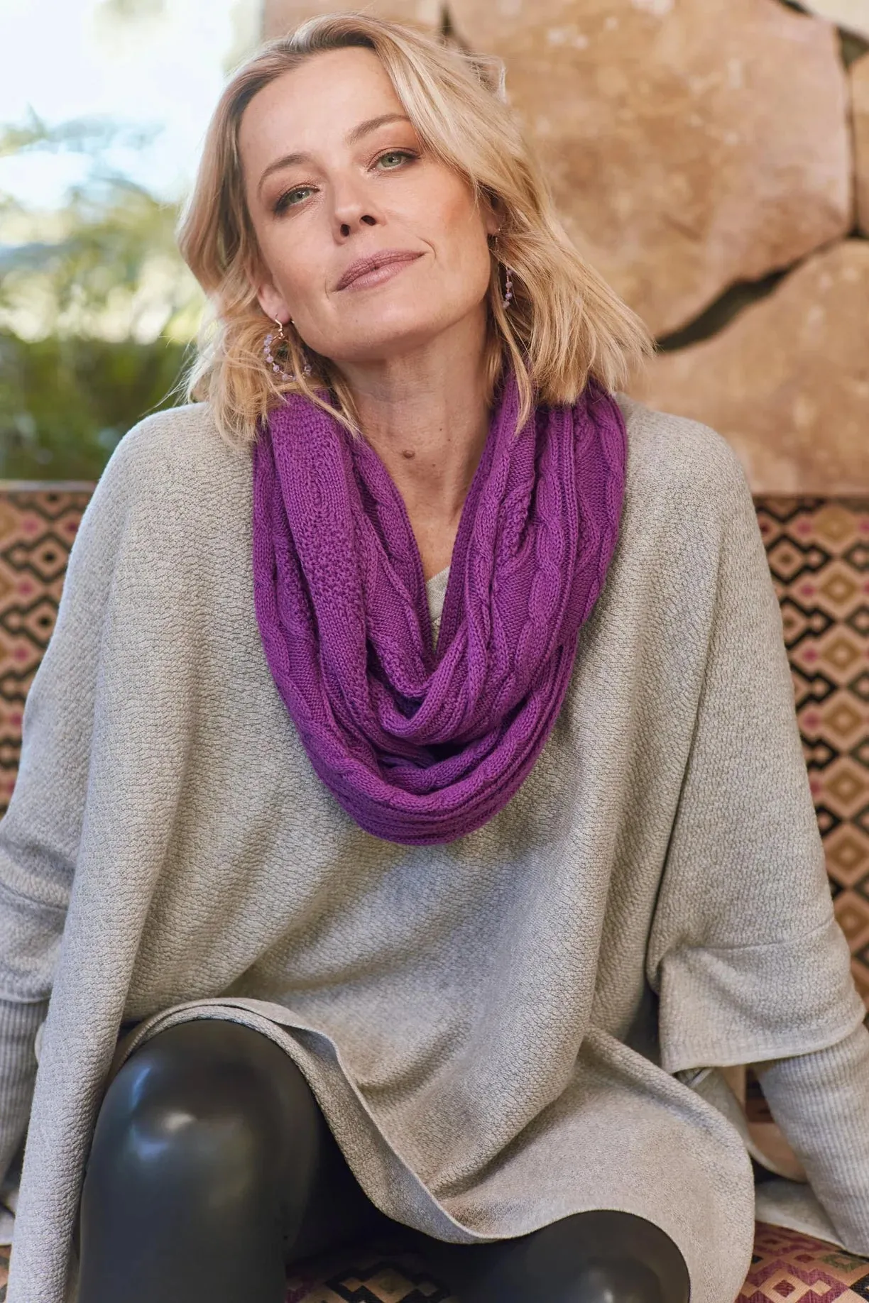 MUSE SNOOD - VIOLET