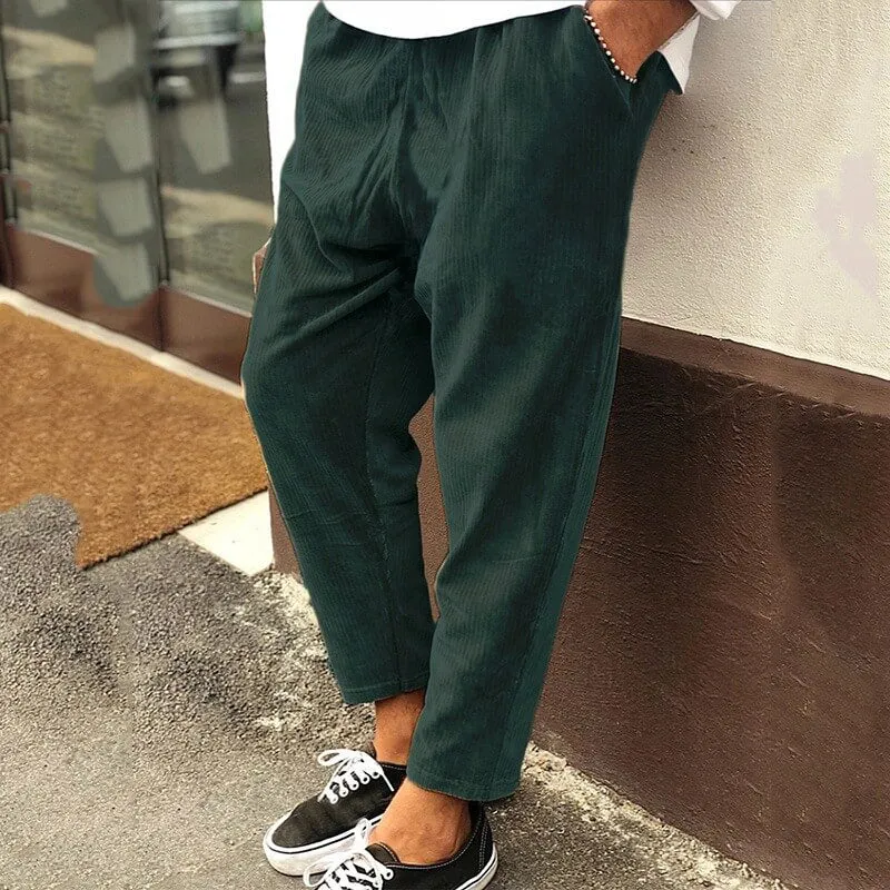 Nash - Casual Loose Corduroy Pants for Men