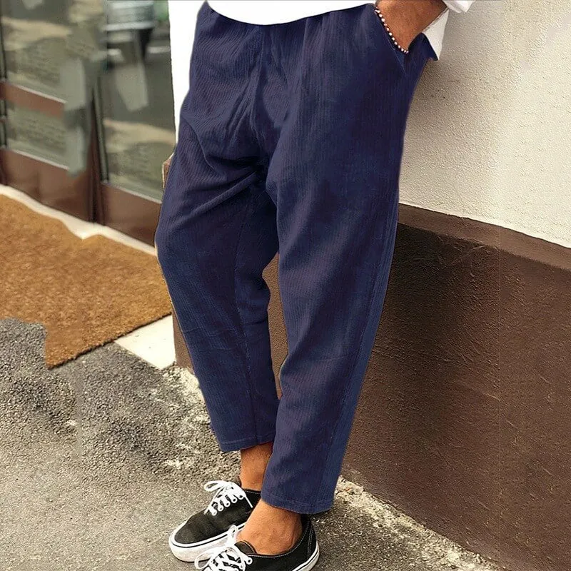 Nash - Casual Loose Corduroy Pants for Men