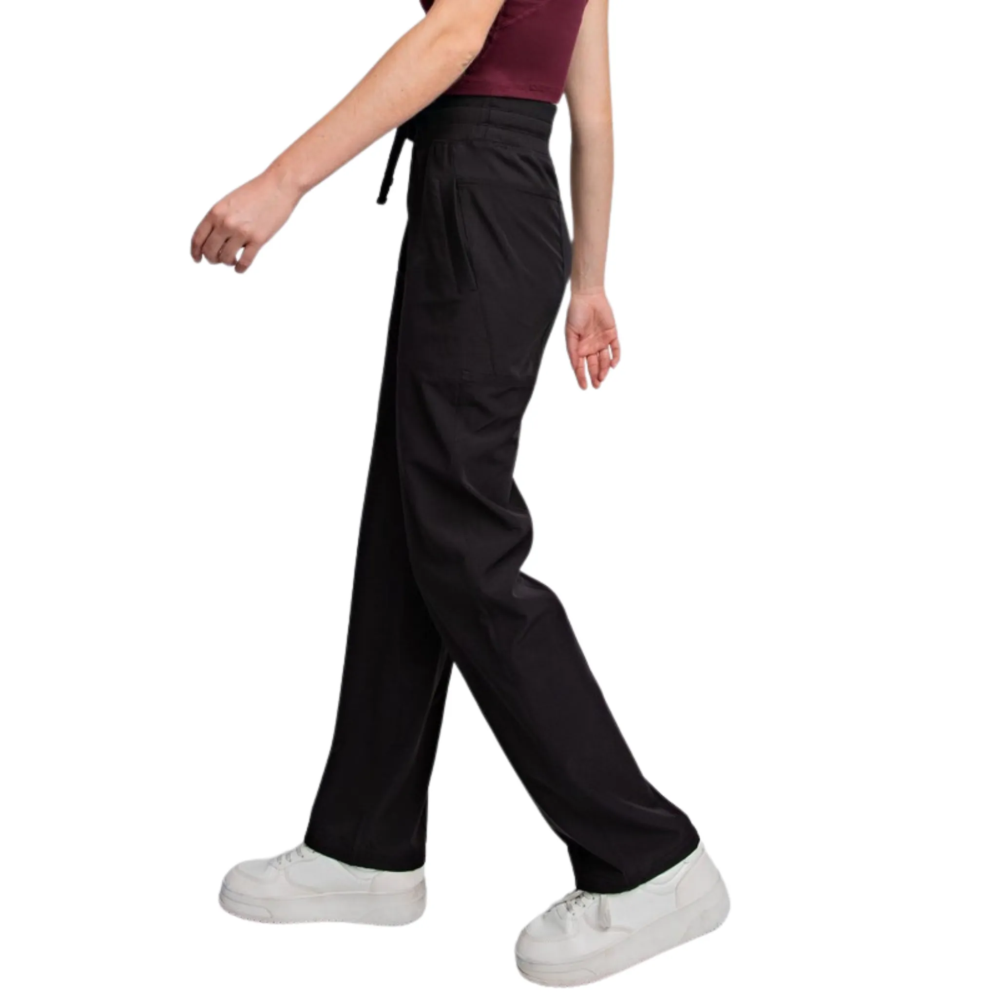 Oxford Mid Rise Pants