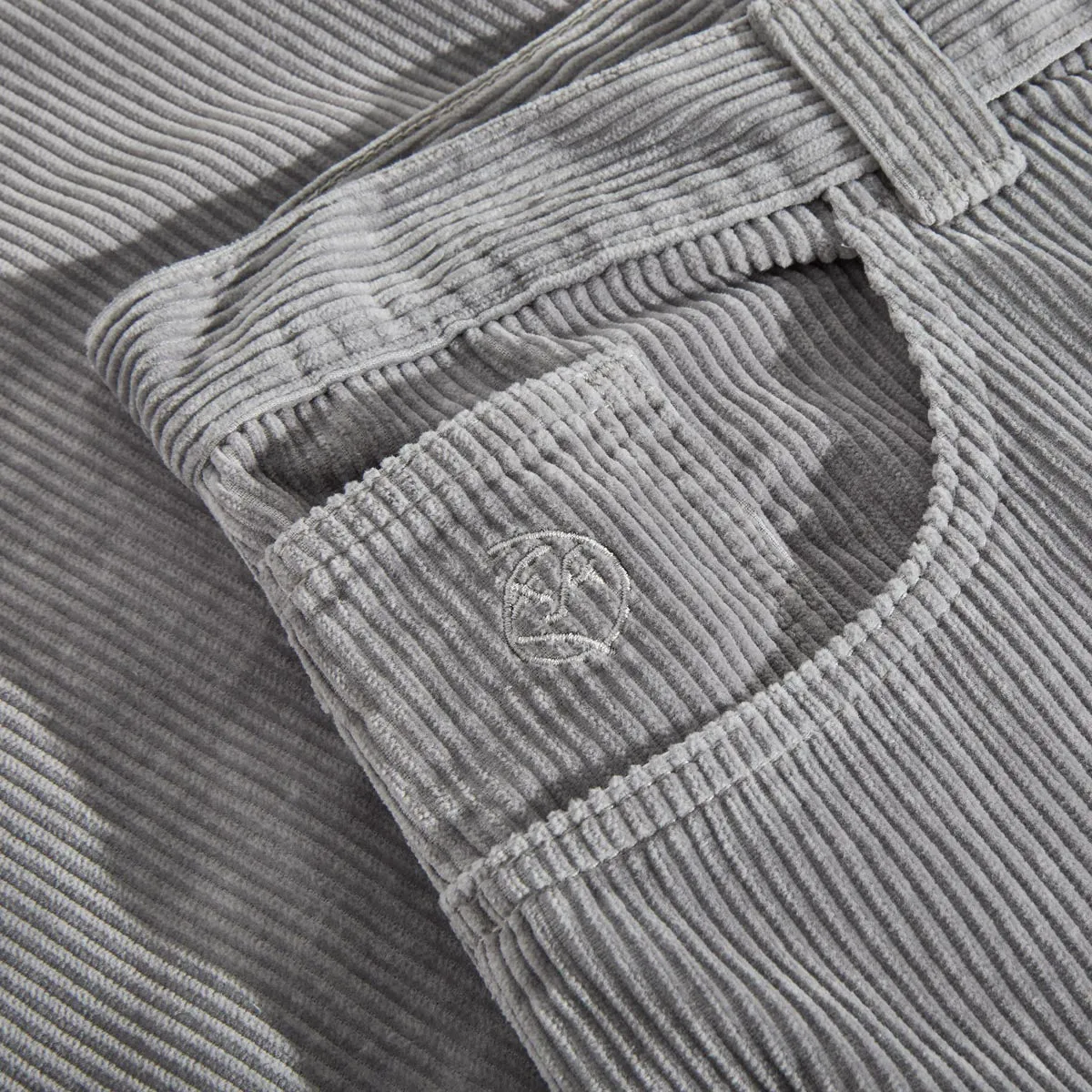 Polar Big Boy Cord Jeans - Silver