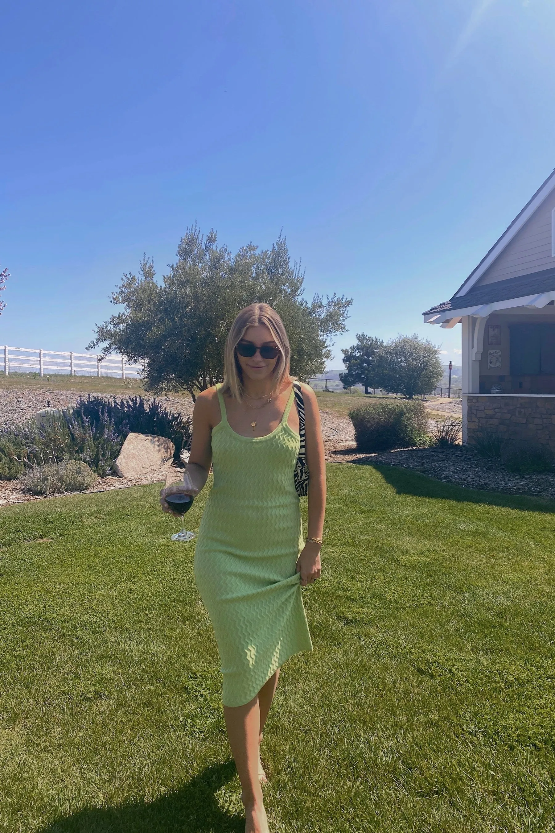 Sisi Grass Point Break Dress