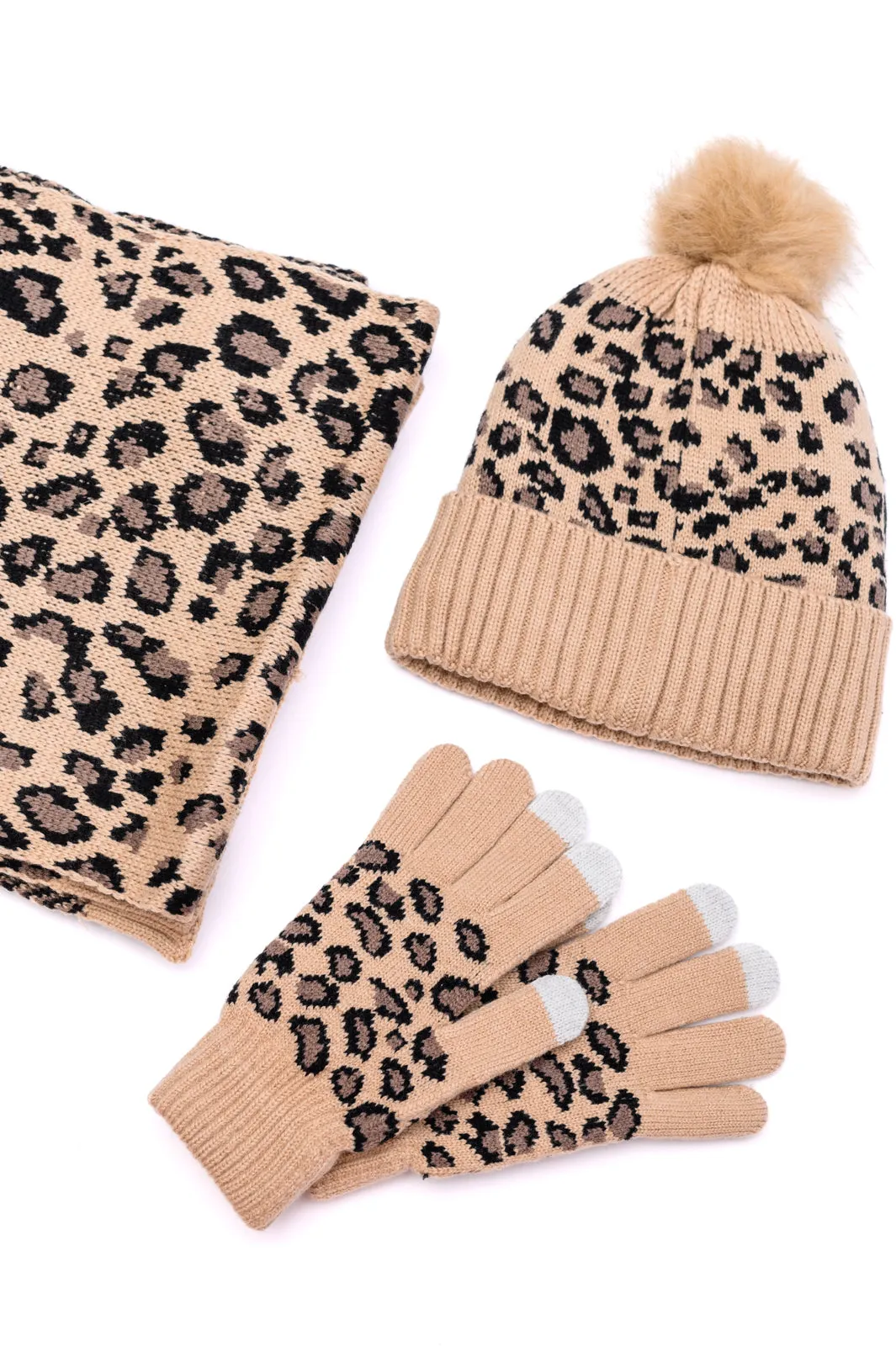 SP24- AVENUE SHOPS- Warm in Spots Animal Print Winter Set