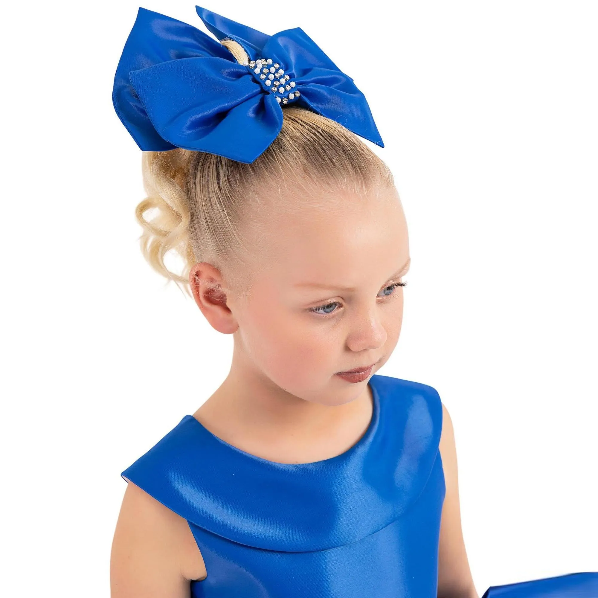 Stellar Satin Girls Formal Dress