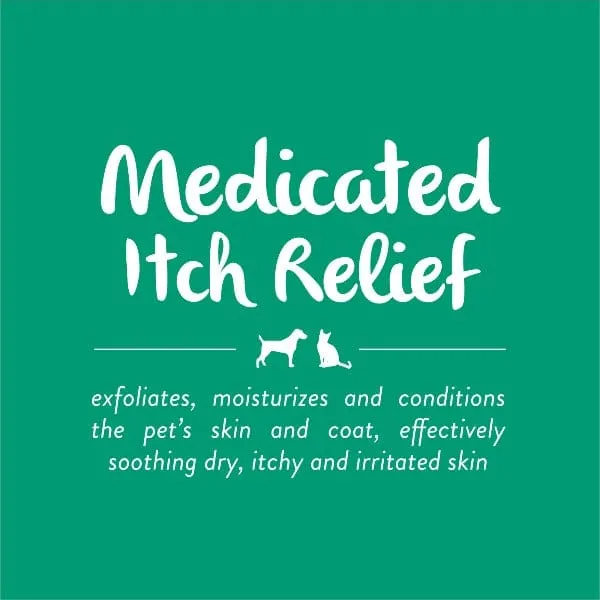 Tropiclean Medicated Itch Relief Oatmeal & Tea Tree Pet Shampoo
