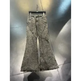 Veep stud denim pants