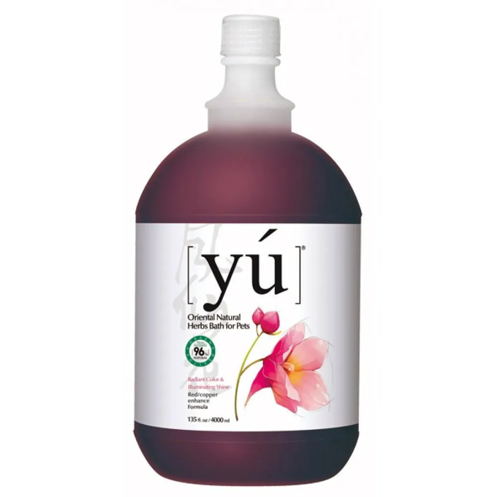 YU Red/Copper Enhance Formula Pets Shampoo (2 Sizes)